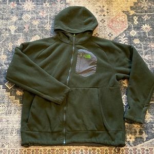 The North Face men’s zip up fleece hoodie, size XL